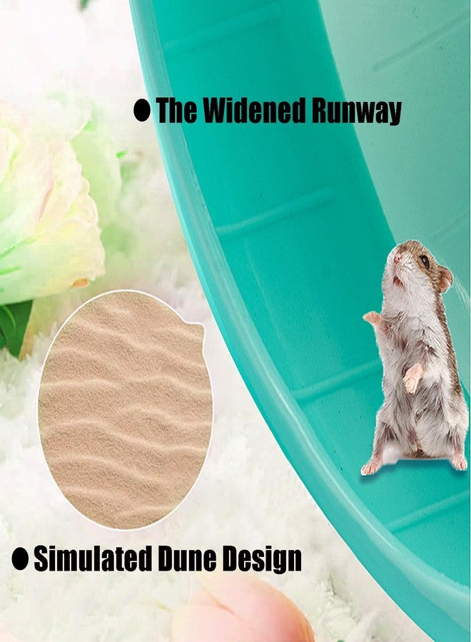 GKYZBB Hamster Wheel, 7 inch Silent Hamster Exercise Running Wheel with Stand,Pet Small Animals Exercise Running Toys,Adjustable Quiet Spinner for Guinea Pigs, Sugar Gliders, Gerbils - Image 5